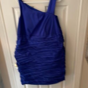 Size18w Julian Taylor royal blue party dress